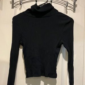 Black turtleneck